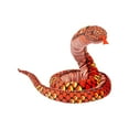 thumbnail image 1 of Large Snake Plush Toy 35 Inch Snake Stuffed Animal Giant Soft Cuddly Pillow Funny Gift for Adults Birthday Party Christmas Valentine's Day Easter Bedroom Decor Plushie Red, 1Pcs, 1 of 5