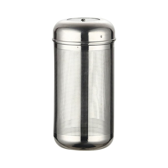 Large Snap Lock Tea Strainer Without Chain 304 Stainless Steel Insulated Tea Infuser Filter with Fine Mesh