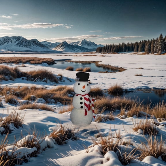 Large Snowman 160cm