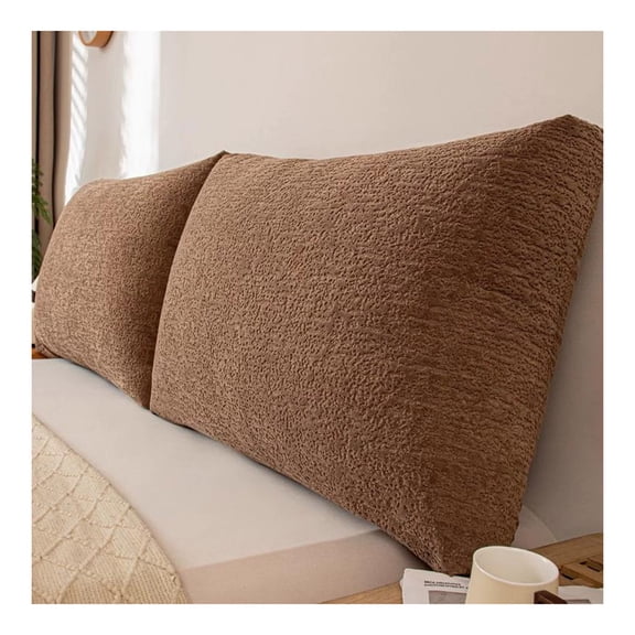 Large Sofa Back Cushions,Headboard Waist Cushion,Reading Pillow with Removable Cover,Lumbar Support Pillow for Sofa,Bedside,Bay Window