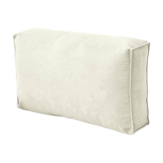 Large Sofa Back Cushions Pillows 27.56x17.72x4.72 Inch with Removable Cover, Couch Back Cushions for Lumbar Support Headboard Pillows Throw Pillows and Waist Cushion Comfort Reading Pillow