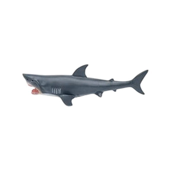 Large Soft Plush Great White Shark Toy, Ocean Animal Model for Kids, Underwater Creature Stuffed Animal, 41cm Simulation Marine Life Educational Toy