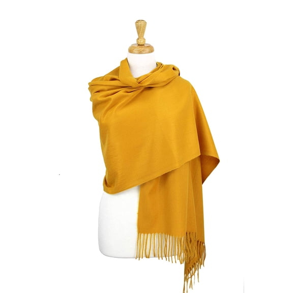 Large Soft Solid Winter Scarf Shawls Pashmina Men And Women