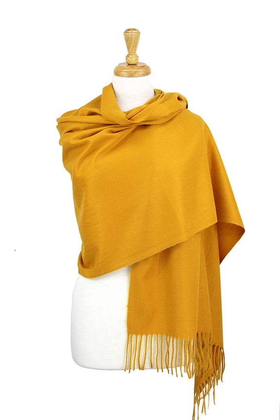 Large Soft Solid Winter Scarf Shawls Pashmina Men And Women