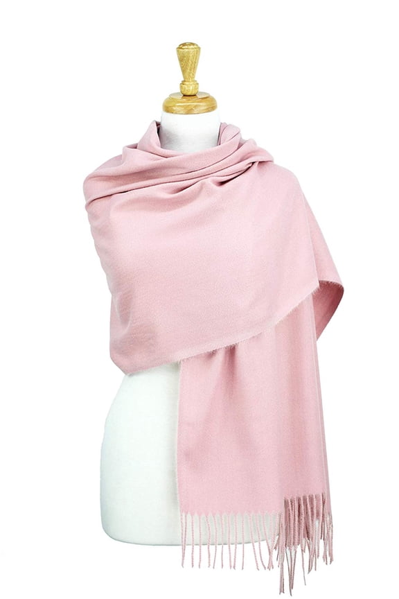 Large Size Soft Solid Colors Scarf Shawls Pashmina Men And Women