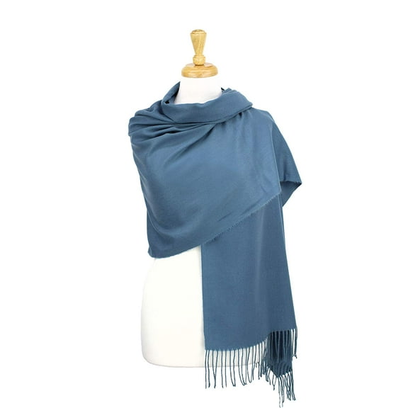 Large Soft Solid Color Scarf Shawls Pashmina Men And Women