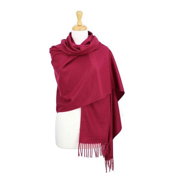 Large Soft Solid Winter Scarf Shawls Pashmina Men And Women