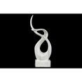 thumbnail image 1 of Large Soft Swirl Abstract Sculpture on Base - Silver, 1 of 2