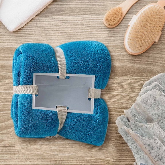 Large Soft Towel 36x80cm | Oversized Everyday & Beach Towel | Quick-Dry Polyester | Highly Absorbent & Fluffy | Easy Wash | 1 Piece