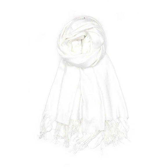 Large Solid Color Pashmina Shawl Wrap Scarf 78" X 28"