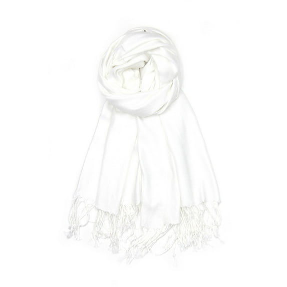 Large Solid Color Pashmina Shawl Wrap Scarf 78" X 28"