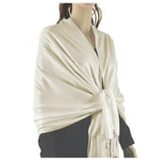 Large Solid Color Pashmina Shawl Wrap Scarf 78 X 28