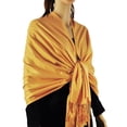 thumbnail image 1 of Large Solid Color Pashmina Shawl Wrap Scarf 78" X 28", 1 of 2