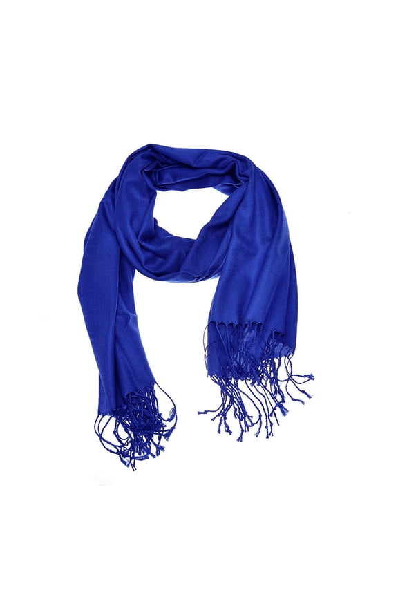 Large Solid Color Pashmina Shawl Wrap Scarf 78" X 28"