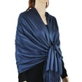 thumbnail image 1 of Large Solid Color Pashmina Shawl Wrap Scarf 78" X 28", 1 of 2