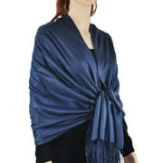 Large Solid Color Pashmina Shawl Wrap Scarf 78 X 28