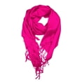 thumbnail image 1 of Large Solid Color Pashmina Shawl Wrap Scarf 78" X 28", 1 of 2