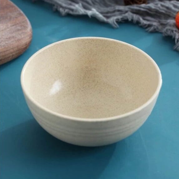Large Soup Bowl for Rice Noodles and Cereal, Household Instant Tableware Fall Resistant Bowl, Microwave Safe Bowl for Soup and Snacks, Easy Clean Glazed Finish