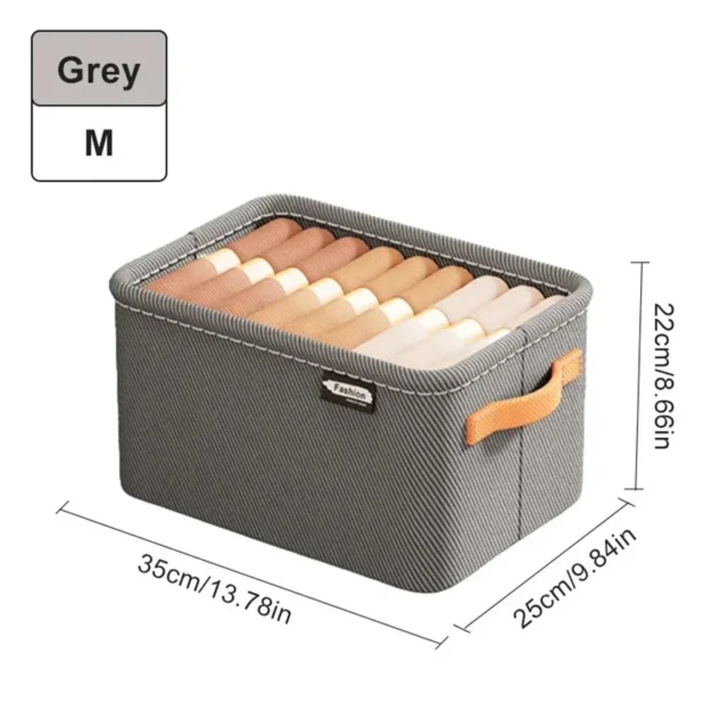 Large and Spacious Foldable Clothes Box Moisture and Dust Resistant