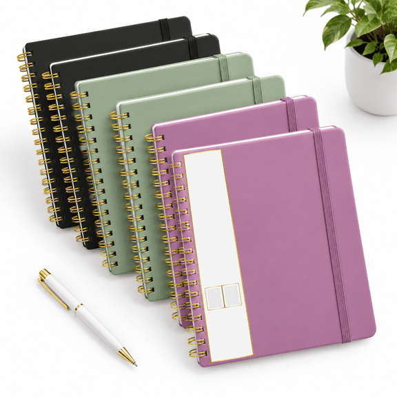 Large Spiral Lined Notebook For Work Journal Women & Men