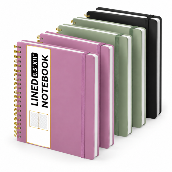 Large Spiral Lined Notebook For Work Journal Women & Men