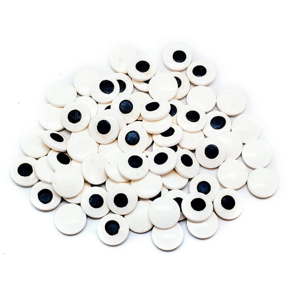 Large Spooky Eye Toppers - Funny Googly Eyes for Cupcakes, Cakes, Cookies - 4 oz