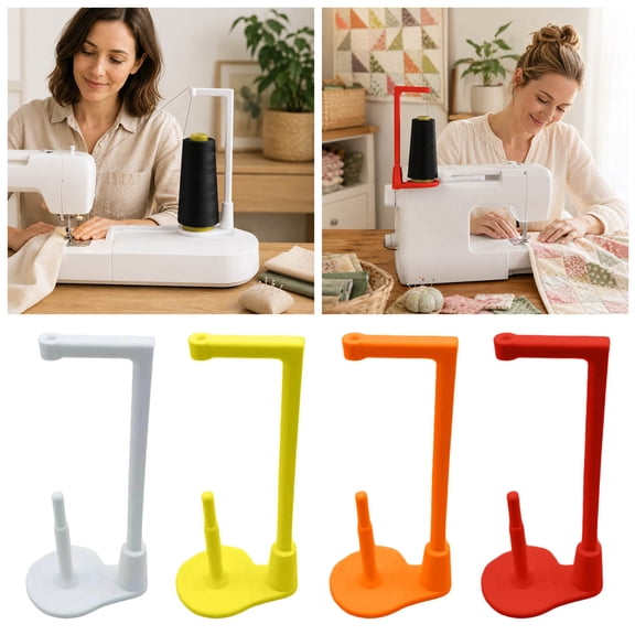 Large Spool Sewing Thread Stand Single Cone Thread Holder Vertical Spool Support For Household Embroidery Sewing Machine Craft DIY Supply