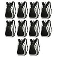 thumbnail image 1 of Large Sports Backpack with Mesh Pockets Set of 10, Bulk Pack - Perfect for School, Office, Outdoor Sports - Grey, 1 of 5