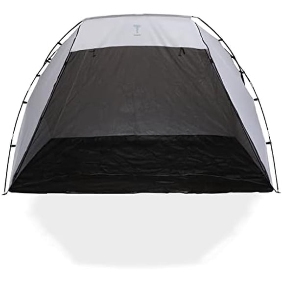 Large Spray Paint Tent - Indoor & Outdoor Paint Booth Shelter for Large DIY Painting Projects, with Built-in Floor & Mesh Screen Contain Overspray - with 4 Painters Pyramids and 1 Storage Bag