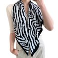 thumbnail image 1 of Large Square Fashion Scarves Women's Hair Wrapping Scarfs Night Sleeping Headscarf - White, 1 of 5
