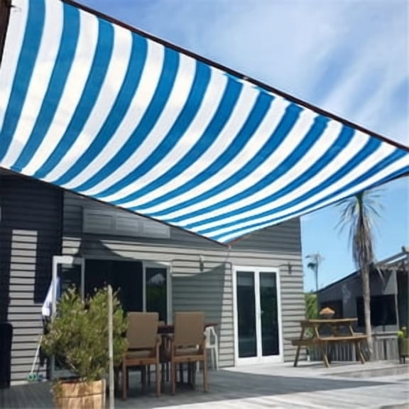 Large Square Waterproof Sun Shade Canopy-Ultimate OutdoorProtection with HDPE Fabric, Easy Setup, Versatile Sunshine Blockfor Patio, Garden, and Pool - Durable, Water Resistant