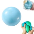 thumbnail image 1 of Large Squeeze Stress Ball - Tension Relief Ball Fidget Toy with Soft Sensory Feedback,Stress Relief Hand Squeeze Sensory Balls Big Squishy Toys for Kids (Blue), 1 of 10