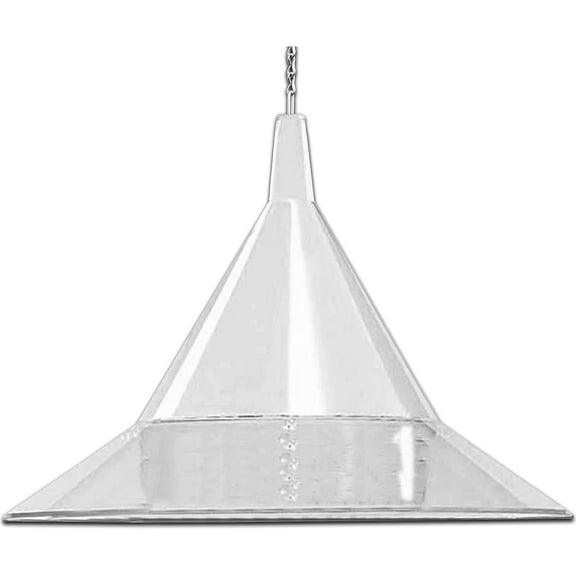 Large Squirrel-Proof Baffle for Feeder, 17" Diameter Squirrel Guard, Weather Guard, Squirrel Proof Hanging Feeders & Houses,
