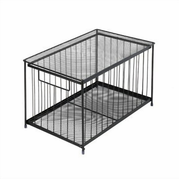 Large Stackable Steel Slide Out Drawer