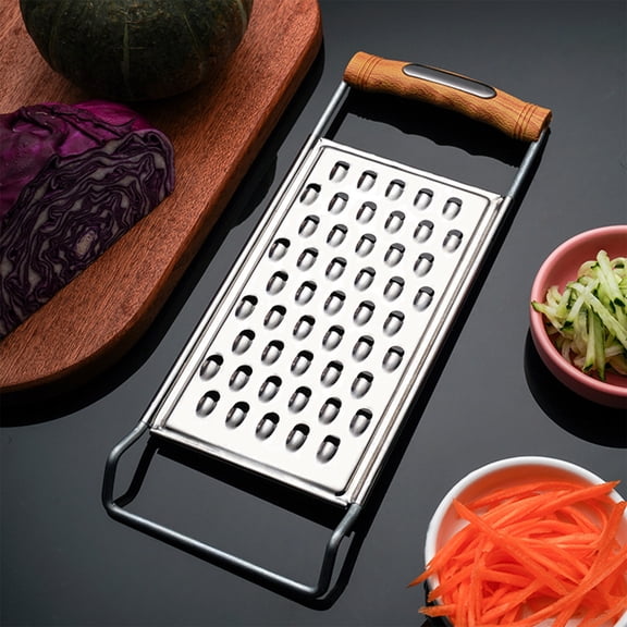 Large Stainless Steel Box Grater 11.02x4.33in, Multi-Functional Shredder For Potatoes, Cheese, Vegetables, And Chocolate, Dishwasher Safe Kitchen Tool