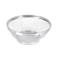 thumbnail image 1 of Large Stainless Steel Colander with Dense Mesh – For Rinsing Rice, Draining Yogurt, or Straining Fruits, Ergonomic Handles, Rustproof,Silver - 18.5cm, 1 of 3