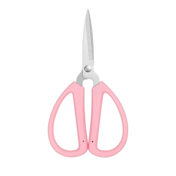 Large Stainless Steel Household Scissors, Multipurpose Sharp Scissors for Office, Study, Fabric and DIY Cutting, Durable All-Purpose Scissors