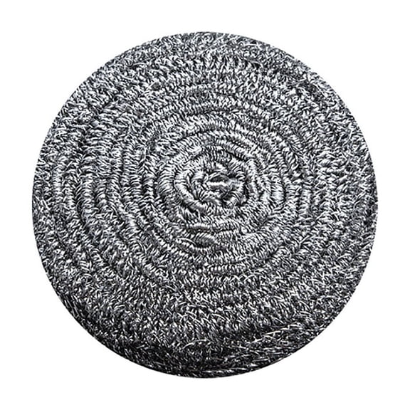 Large Stainless Steel Scrubber Scouring Pad, Heavy Duty Metal Pot Pan Scrub Sponge, Rust Resistant Dish Washing Cleaner, Kitchen Utensil Scrubbing Ball, Durable Cookware Stain Remover for Cleaning