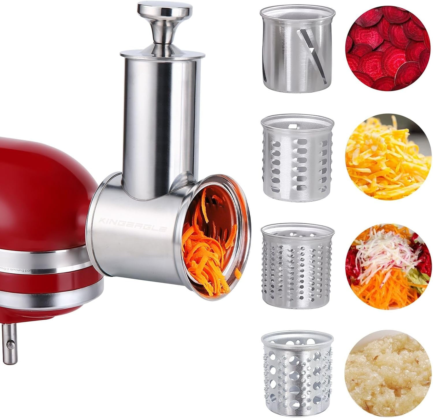【更にお値下】KitchenAid スライサー/シュレッダーアタッチメント 更にお値下】KitchenAid スライサー/シュレッダーアタッチメント