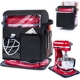 thumbnail image 1 of Universal Stand Mixer Cover with Detachable Slider Base - Storage Bag Fits Most 6-8 Quart Bowl-Lift Mixers with Accessory Pockets, 1 of 5
