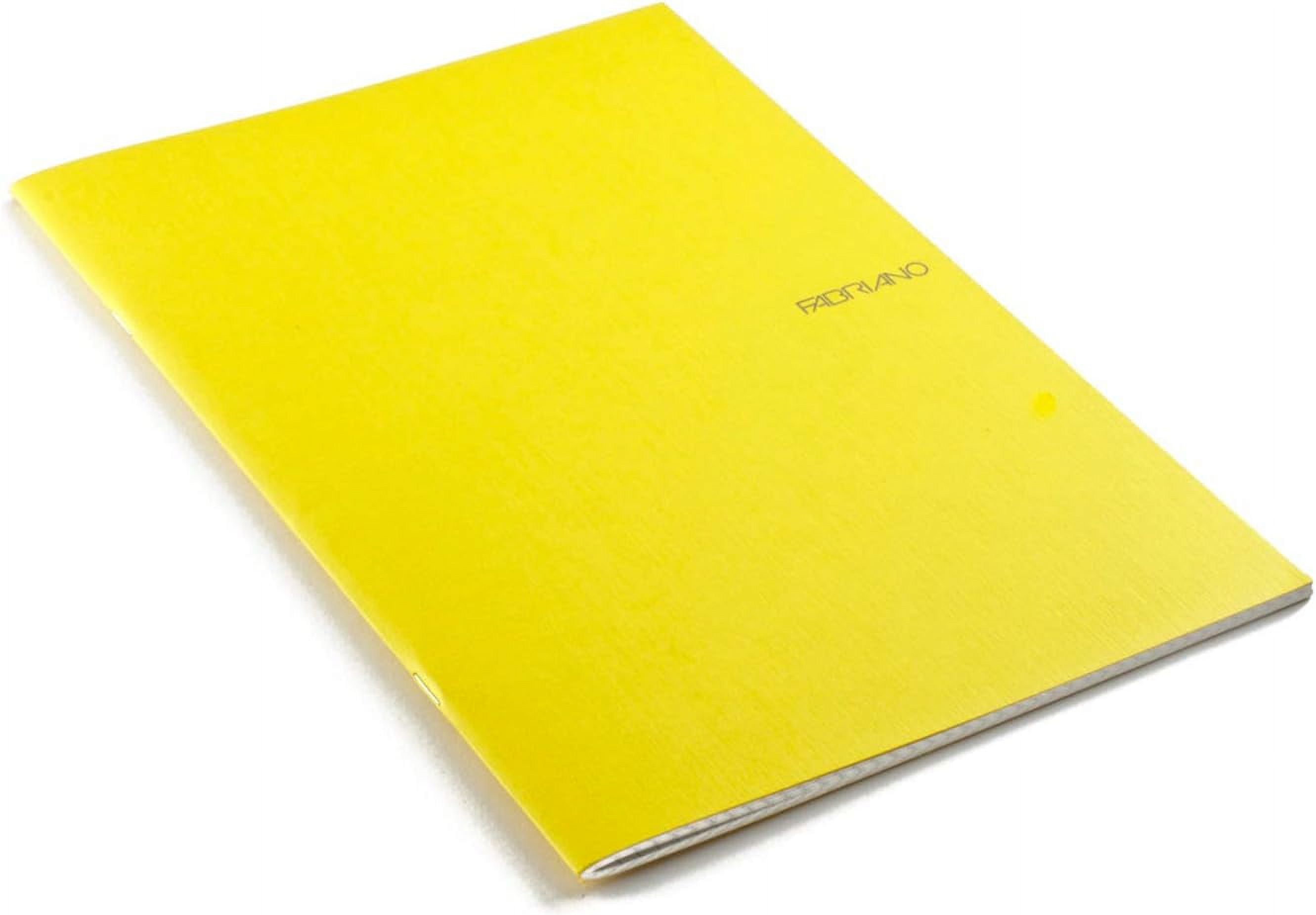 Large, StapleBound, Blank, 38 Sheets, Lemon