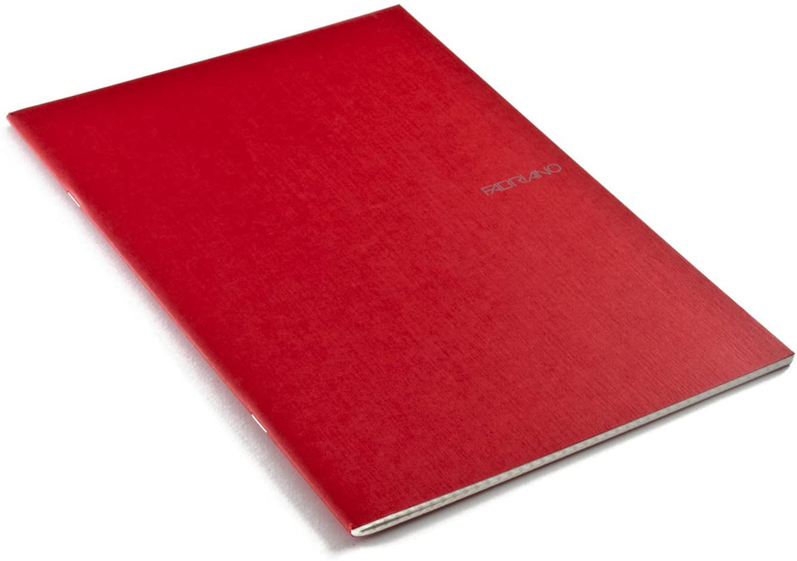 Large, StapleBound, Blank, 38 Sheets, Raspberry