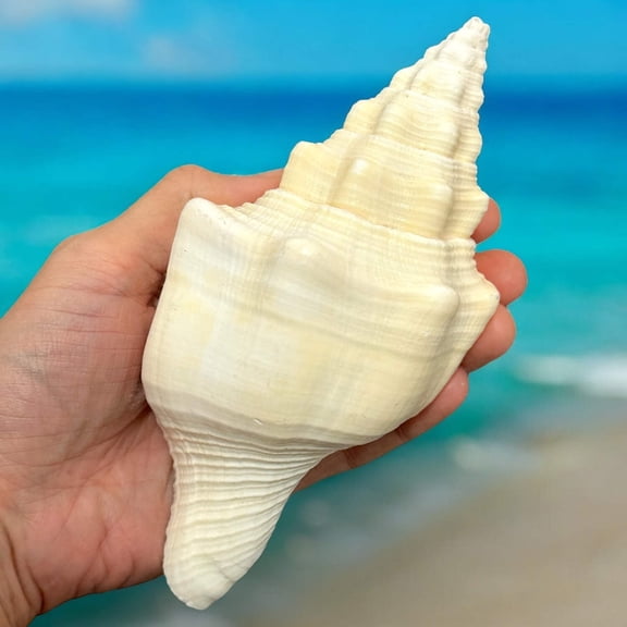 Large Starfish 7-7.5" Natural Big White Real Sea Star Beach Home Decor Coastal Table Centerpiece Display Diy Art Craft Ocean Decoration