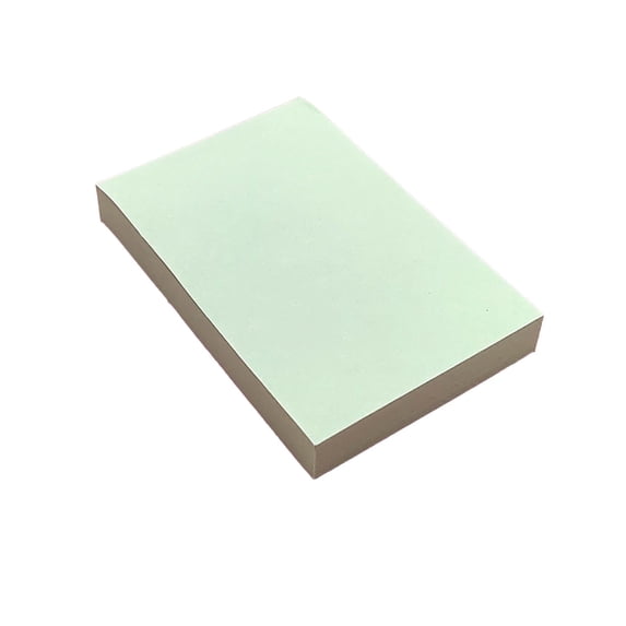 Large Sticky Notes,100 Sheets Tearable Reminder Note for Office Desk & Household Message Recording | 3x2 Inch Colorful Note Pads | to Do Lists,Green