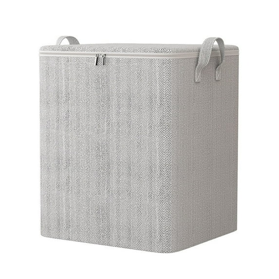 Large Storage Bag with Reinforced Handle for Heavy Storage Space, Suitable for Clothing, toys, Christmas Decorations, Organizers, Handbags, Thickened Double Zippers