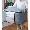 thumbnail image 1 of Large Storage Bag with Clear Viewing Window Switch out Seasonal Clothing Closet Wardrobe Bedding, 1 of 4