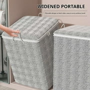 Large Storage Bins with Lids Clearance! Moving Quilt Storage Storage Containers,Extra Large Storage Bags for Clothes Tote Bag,Double Zipper for Space Saving Travel,Heavy Duty Storage with Handles