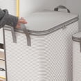 thumbnail image 1 of Kingfansion Home Clearance Packing Bags with Zipper, Large Quilt Storage Containers, Clothes Storage Bags Under $10 for Space-Saving Travel & Moving, 42 Gallon, 1 of 6