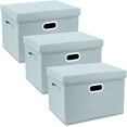 thumbnail image 1 of Large Storage Bins with Lids    Washable  Fabric Storage Boxes for Organizing    Pack, 1 of 6