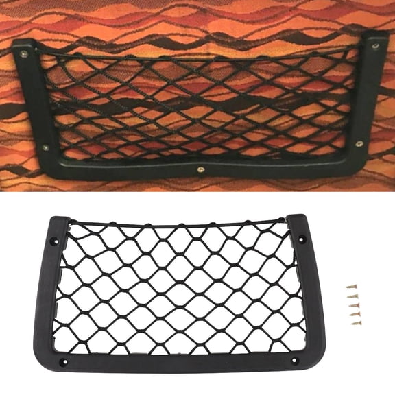 Large Storage Net Pocket Camping Car Net Organizer Camper Van Caravan Organizer Holder Seat Back Mount Mesh Phone Holder Network